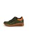 Women's Genuine Leather Casual Shoes/ Spring Summer 2026 Collection/ Khaki Pen / D26Ya-7755-B - 3