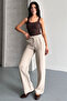 Muslin Linen Wide Leg Palazzo Trousers - 3