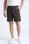 Men's Elastic Waist Tie-Up 4-Pocket Outdoor Pants Shorts - 2