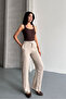 Muslin Linen Wide Leg Palazzo Trousers - 4