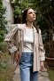 Striped Linen Jacket - 2