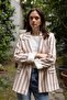 Striped Linen Jacket - 3