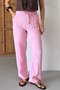 Muslin Linen Wide Leg Palazzo Trousers - 8