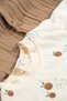 Muslin 4-Piece Baby Summer Shorts Set with Buttoned Ear Hat - 8