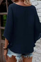 New Season Women's Short Sleeve V-Neck Loose Viscose Blouse - 4