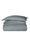 Infinity Single Poplin Duvet Cover Set Gray (4 Pieces) 160X220 Gray - 5