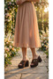 Side Buckle Detailed High Lightly Padded Heeled Comfortable Women's Summer Slippers Sandals - 5