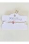 Bracelet Silver Color Pink Heart Bracelet - 4