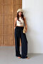 Women's Wide Leg Palazzo Pants with Pockets - 6