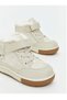 Lcw Steps Beige Lace and Velcro Baby Girl Boots - 3