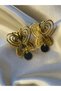 Gold Füsun Design Spiral Earrings - 4