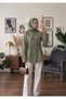 Women's Tie-Waist Casual Textured Long Tunic Shirt - 3