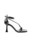 053-098 Black Women's Heeled Shoes