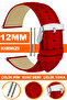 Classic Model Leather Watch Band Strap Compatible with 12mm Watches Al11Db-12Mm