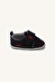Girl baby shoes navy blue
