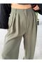 Premium Trend Summer Pleated Palazzo Wide Leg Pants - 6