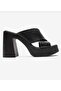 Genuine Leather Black Women's Leather Slippers Dp08-66001 - 7