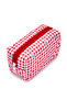 Zc263 Fabric Women's Makeup Bag Bow Plaid - 3