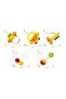 - Baby Rattle Toy 5Pc Gift Set With Sensory Ball - Red/Yellow - 6