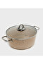 39x28x14cm Beige Granite Casserole - 3