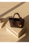 B37115 Shoulder Bag Large Size Knitted Patterned Daily Stylish Bag with Zipper Large Volume - 4