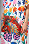 Surf Summer Poncho Hooded Bathrobe Beach Towel - 3