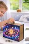 Colorful Planets Pattern Printed Wooden Target Piggy Bank 10,000 Tl Savings Box Gift 19.5 cm - 8