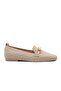 128-464 Beige Women's Ballerinas