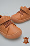 Genuine Leather Orthopedic Flexible Sole First Step Baby Sneaker Shoes - Wide Fit - 6
