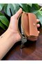 Rolax Leather Powder Retro Mini Hand Wallet for Women Money Portfolio Women's Wallet Fashion Small Wallet - 4