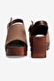 Women's Suede Platform Heeled Sandals Mara Mink - 4