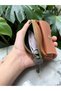 Rolax Leather Powder Retro Mini Hand Wallet for Women Money Portfolio Women's Wallet Fashion Small Wallet - 5