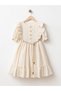Ruffled Şile Girl's Dress - 2