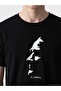 Esvab • Modern & Distinctive Zero Roba Collar Ataturk Printed Men's T-Shirt - 3