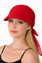 Tie-On Bandana Visor Hat