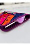 Tablet/Book/Laptop Bag 14 Inch - Frida Cat Pattern/ Purple - 8
