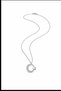 Moon Star Zircon Stone Necklace |   60 cm Steel Chain |   Women's Jewelry Accessories - 4