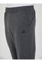 Anthracite Men's Slim Fit Sweatpants with Elastic Cuffs, Casual Sports Bottoms with Side Pockets - 3