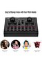 V8S Sound Card Live Drive Free Rechargeable Sound Card English Version