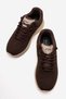 Rubber-Soled Men's Knitwear Sports Shoes Brown - 5
