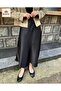 Satin Long Skirt High Waist Flowy Straight Cut Casual & Stylish - 7