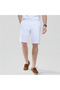 Men’s Slim Twill Bermuda Shorts with Stretch Waist