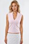 BUSEM V Neck Sleeveless Blouse - 5