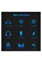 V8 Multifunctional Live Sound Card USB Audio Interface Intelligent Volume Adjustable Audio Mixer Sou - 6