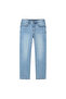Men’s Skinny Taper Stretch Denim Jeans with Elastic Waist - 3