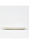 New Bone China 35x2cm White/Gold Platter - 2