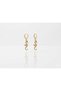 Gold Color Seahorse Figured Dangle Earrings – Elegant and Minimalist Women's Earring