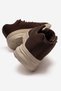 Rubber-Soled Men's Knitwear Sports Shoes Brown - 4
