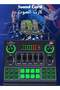 Sound Card V9, Live Broadcast Sound Card, External Stereo Audio Mixer Broadcast Metal Frosted Body E - 5