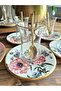 Magnolya Gold Gilded 18-Piece Tea and Cake Set for 6 People - 3